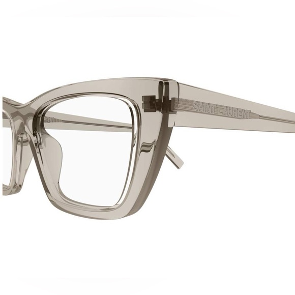 NEW SAINT LAURENT SL 276 MICA 005 EYEGLASSES SAINT LAURENT SL276 MICA 005 GREY - Picture 3 of 4